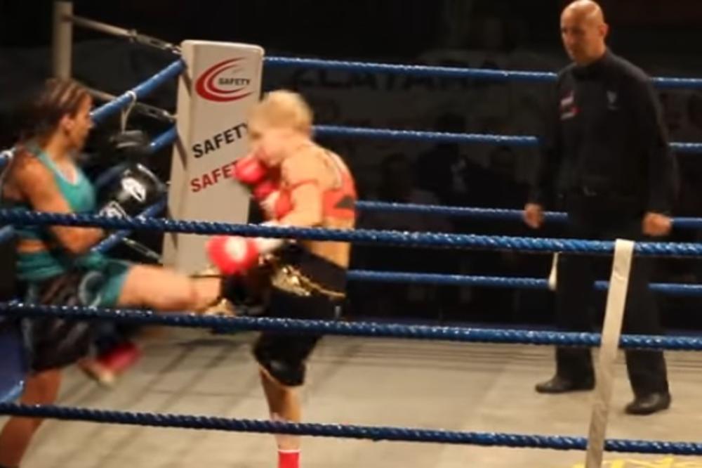 Za ovu Srpkinju nikada niste ni čuli, a postala je šampion Evrope u kik-boksu! (VIDEO)