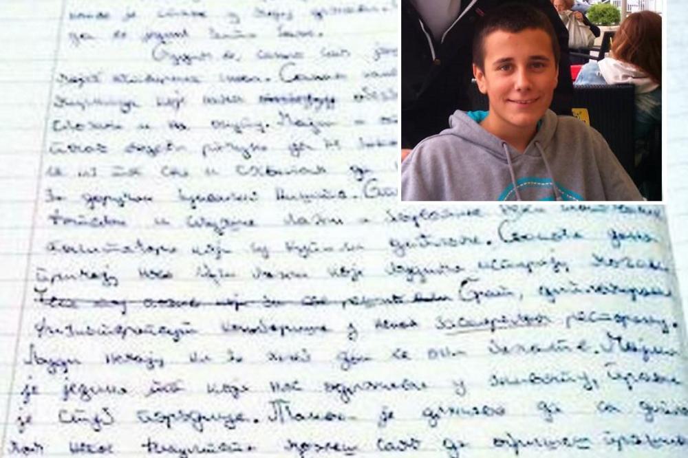 NAJTEŽE mi je da gledam PORODICU KAKO SE MUČI! Ispovest učenika koji je sastavom rasplakao Srbiju!