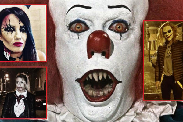 Srpska estrada za Halloween: Jedna ispala iz pornića, a i klovn IT će pobeći kad vidi Kokićku i Editu!