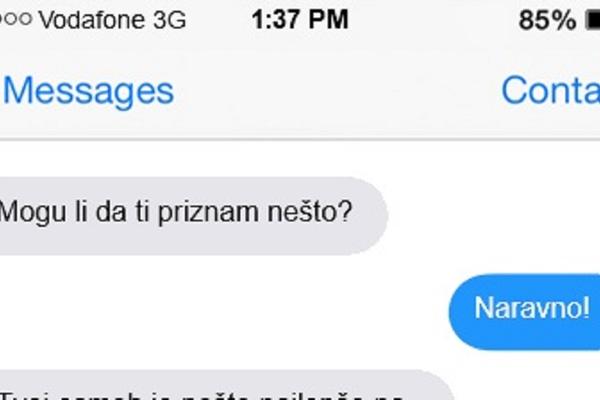 On joj je priznao NEŠTO VELIKO, a ona mu je odgovorila na NAJBOLJI MOGUĆI NAČIN!