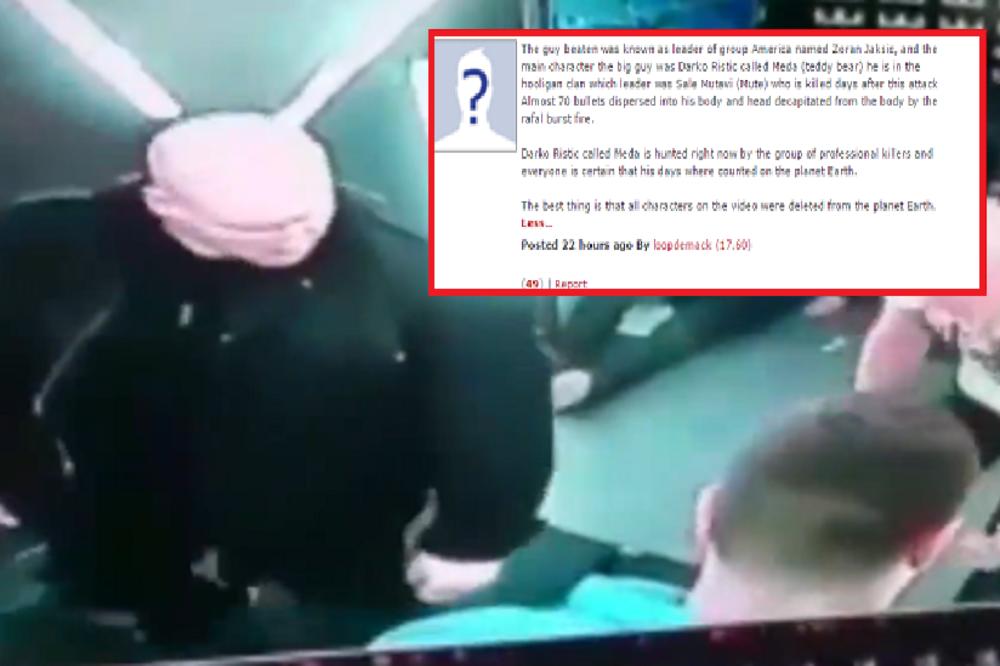 NAJBOLJEM DRUGU SALETA MUTAVOG PRETE SMRĆU: Jezivi komentari ispod snimka tuče Mede i krimosa koju je video ceo svet! (VIDEO)