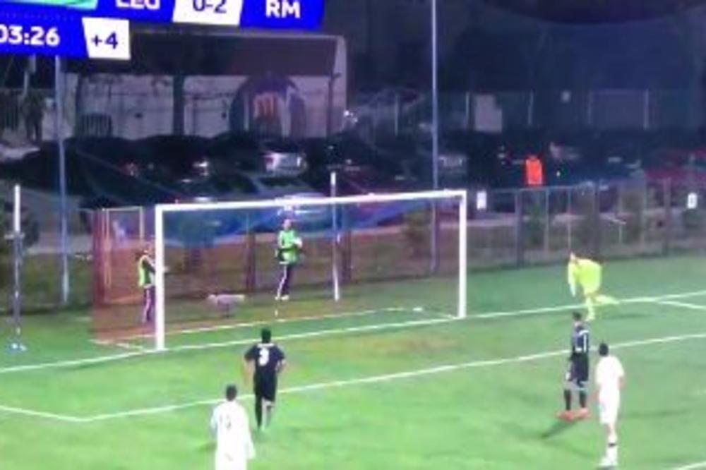 Fudbal ne pamti ovakvu blamažu: Zidanov sin sam sebi dao gol! (VIDEO)
