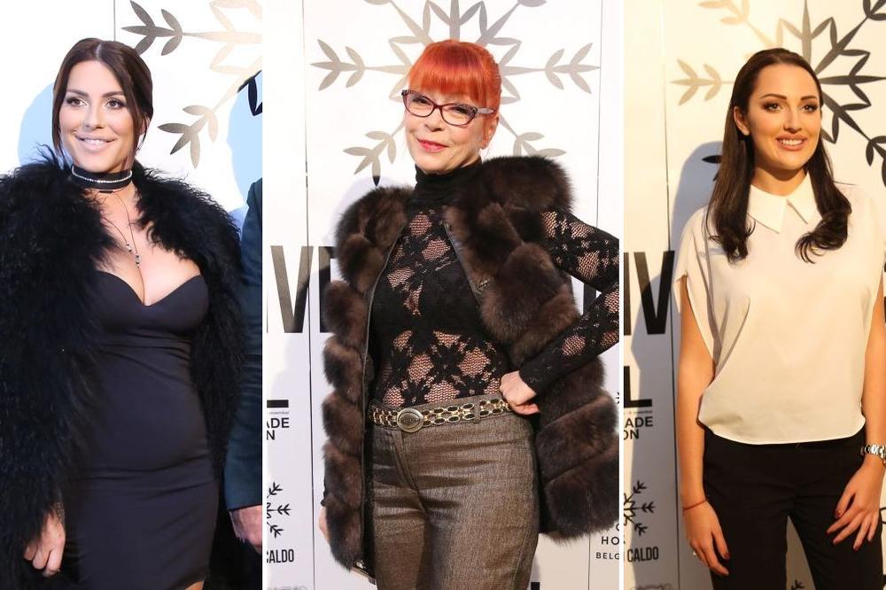 Srpska estrada u krznu, a svi gledali u Seku i Priju: Kad naše zvezde krenu na reviju visoke mode - obuku se ovako! (FOTO)