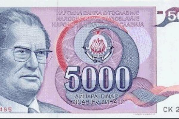 NAJVEĆA MISTERIJA BIVŠE DRŽAVE: Novčanica sa likom Tita krila je katastrofalnu grešku! (FOTO)