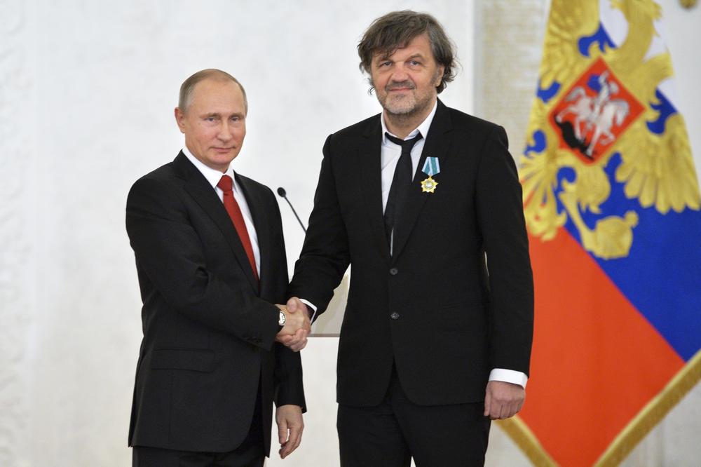 Putin uručio Orden prijateljstva Kusturici! SLEDI FILM NA RUSKOM! (FOTO)
