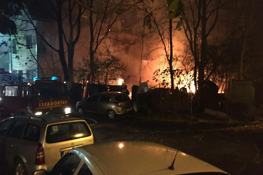 2 bebe izvučene iz požara koji GUTA NOVI BEOGRAD! Velika drama, sa srećnim krajem! (FOTO)