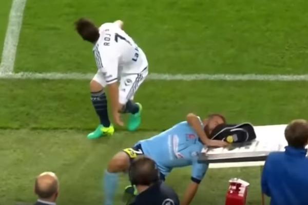 Fudbaler zamalo poginuo zbog sulude ideje na koju je došao neko ko nije baš bistar! (VIDEO)