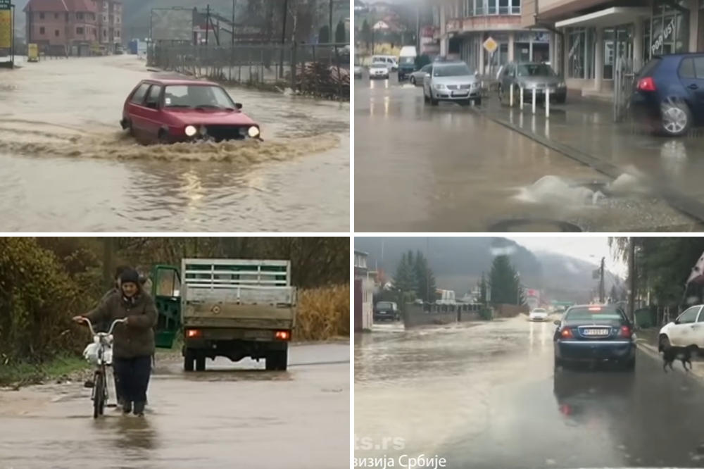 VANREDNA SITUACIJA I U PROKUPLJU: Reka Toplica preti celom okrugu, za sat, dva narasla više od pola metra
