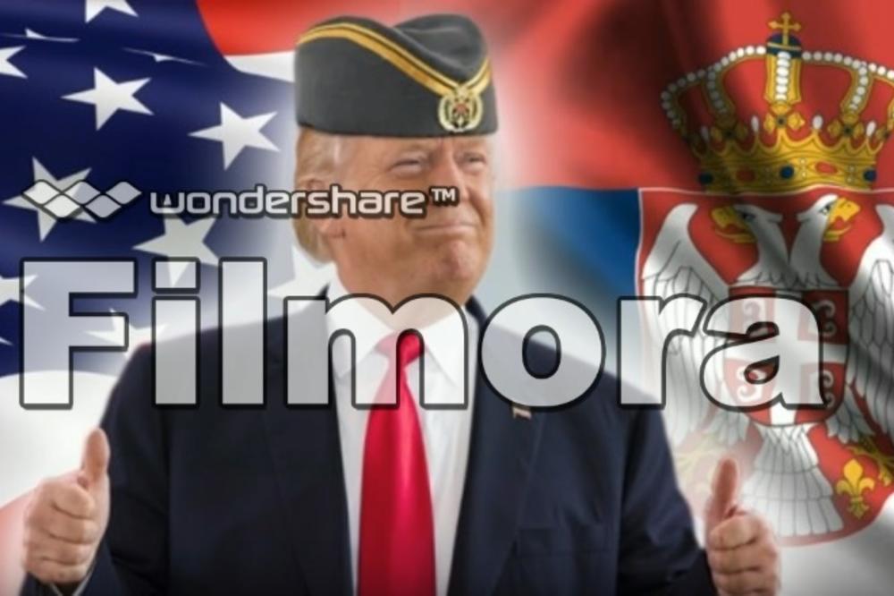 OJ DONALDE, BARJAKE PODIŽI: Srbi spevali pesmu NOVOM PREDSEDNIKU SAD! (VIDEO)