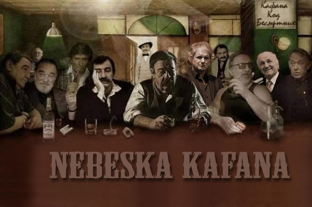 SVE LEGENDE NA OKUPU: Ovo je prava fotka Nebeske kafane! Napokon dodati svi glumci boemi, ali i 1 dama! (FOTO)