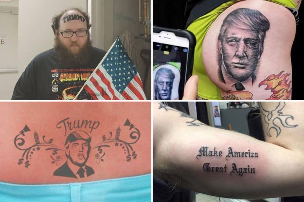 12 likova koji toliko VOLE TRAMPA da su ga TETOVIRALI! (FOTO) (VIDEO)