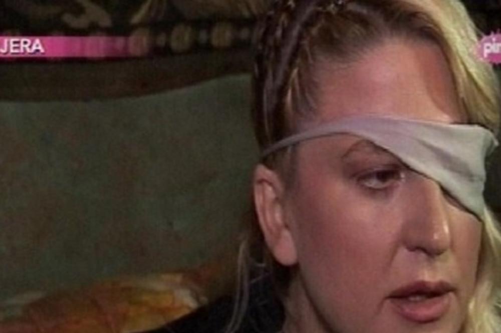 Posle pretnji puškom, voditeljka DNK sa povezom preko oka! Šta se desilo?