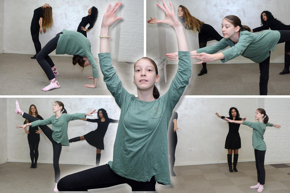 Mala gimnastičarka (12) je pokušala da nas nauči osnovama ritmike: POGIBOSMO! (VIDEO)