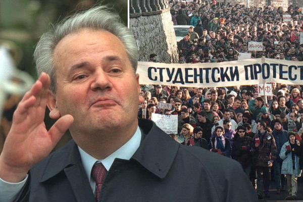 Milošević: Volim i ja vas! Leskovac: Mi tebe ne volimo!