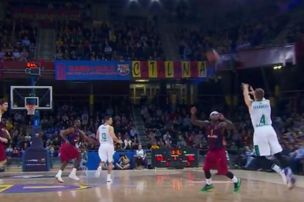 TOP 10 Evrolige: Tu su brutalna zakucavanja, Teova magija, koševi sa celog terena... (VIDEO)