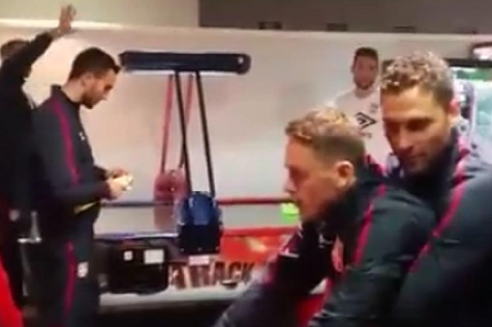 Dokaz jedinstva u svlačionici Srbije: I Orlovi odgovorili na izazov koji je zaludeo svet! (VIDEO)