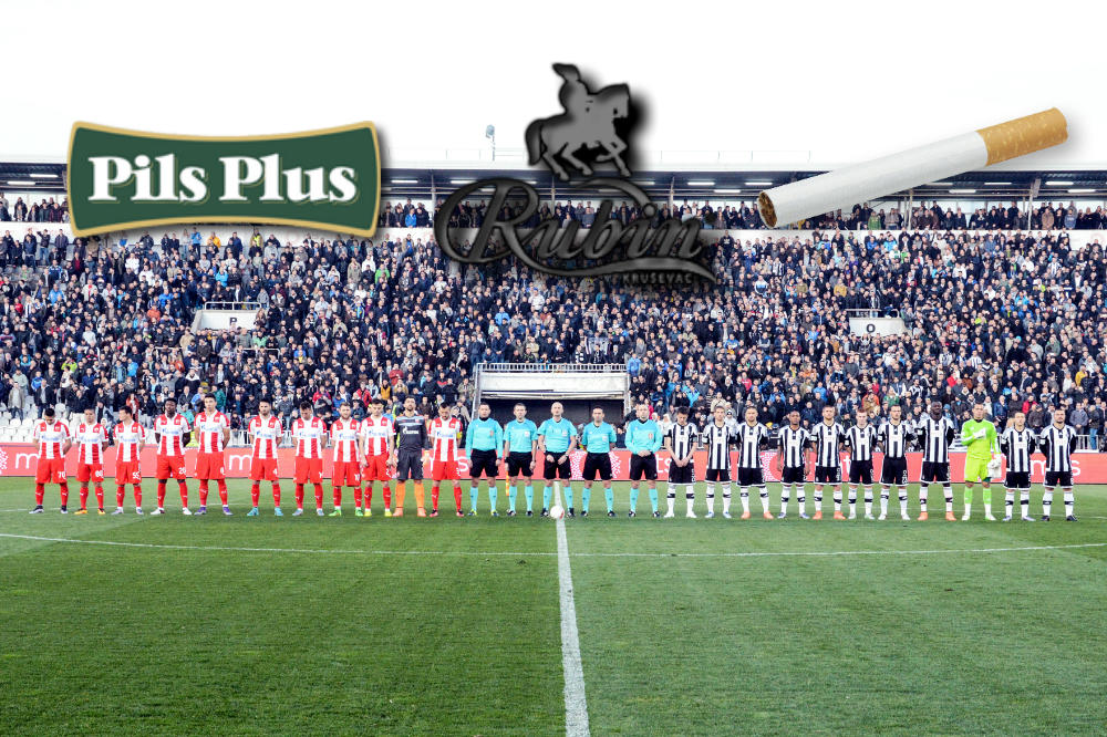 Pljuge, pivo, puder za guzu i vinjak: Šta su sve tokom istorije reklamirali Zvezda i Partizan? (FOTO) (VIDEO)