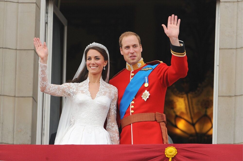 Kejt Midlot i Princ Vijlijam na venčanju