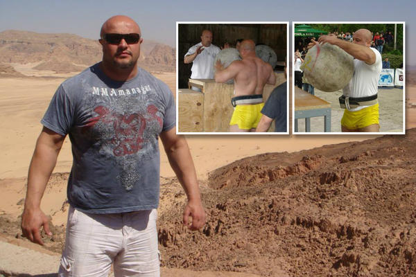 NEVEROVATNO: Srbin od 140 kg radi SKLEKOVE NA JEDNOJ RUCI!!! (VIDEO)