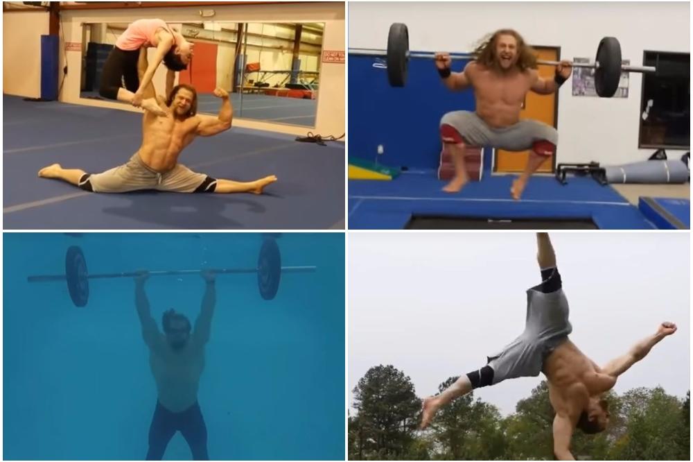 KAKVA ZVER OD ČOVEKA! Stvarno, ovo što radi ZAISTA nije normalno! (VIDEO)