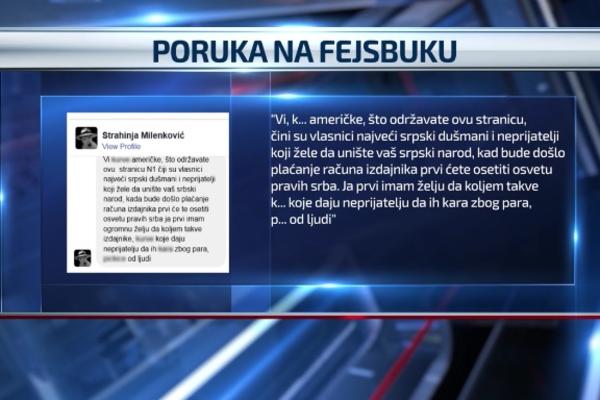 Pretio novinarima N1 televizije preko Fejsa pa uhapšen!