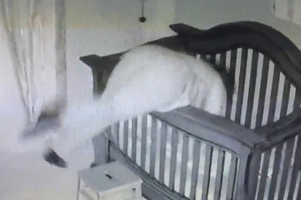 Čekaj, ko spava u krevecu? Umesto bebe, mama završila u njemu! (VIDEO)