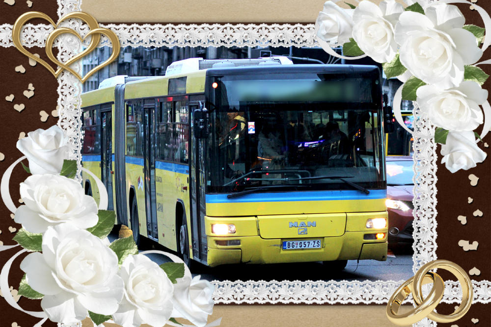 Pokušala sam da iznajmim autobus za venčanje u Beogradu: Odgovor GSP me je šokirao! (FOTO)