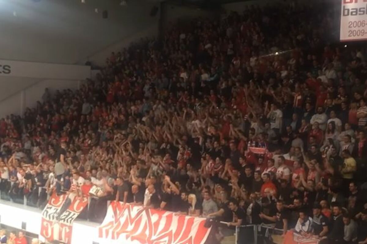 Brose Bamberg vs. Crvena zvezda (Euroleague Basketball - Delije in Germany)  - 15th November 2016 