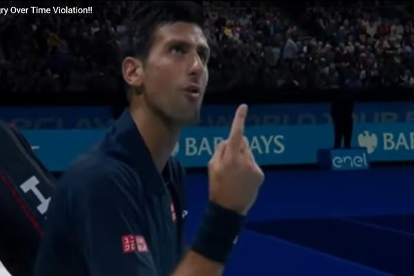 ARBITAR OSETIO SRBINOV BES! Nole očitao bukvicu glavnom sudiji u Londonu! (VIDEO)