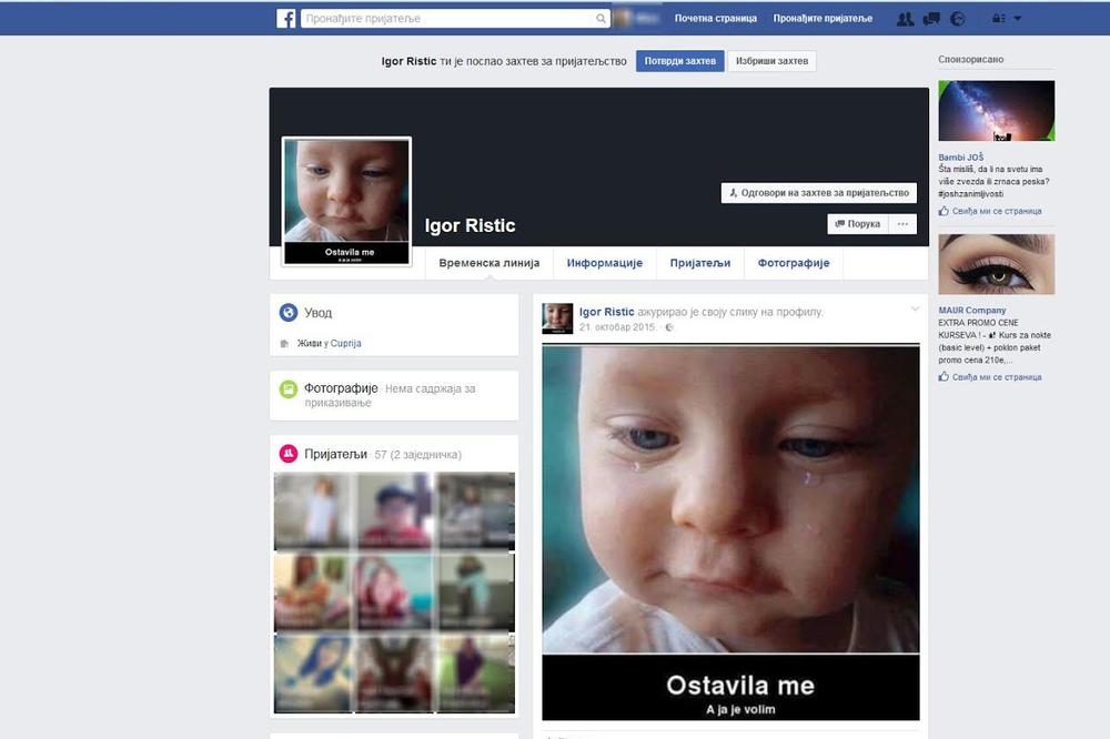 UHAPŠEN PEDOFIL iz Ćuprije: ZGADIĆE VAM SE ŽIVOT kad vidite kako je mamio dečake na seks preko FEJSA! (FOTO)