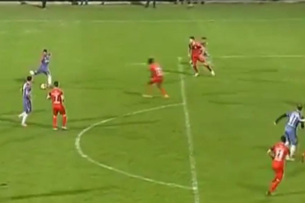 BUUUUUUUUM! Zvezda dala golčinu kakva se retko viđa na srpskim terenima! (VIDEO)