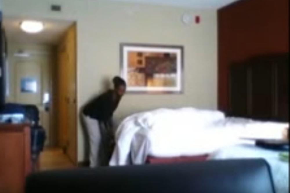 Šta zaista sobarice rade dok vas nema u sobi? Posle ovog snimka teško da ćete kročiti u hotel! (VIDEO)