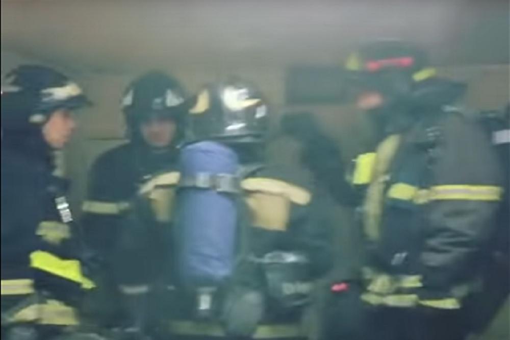 Moskva u plamenu: Evakuisano 1.000 ljudi iz tržnog centra! (FOTO) (VIDEO)