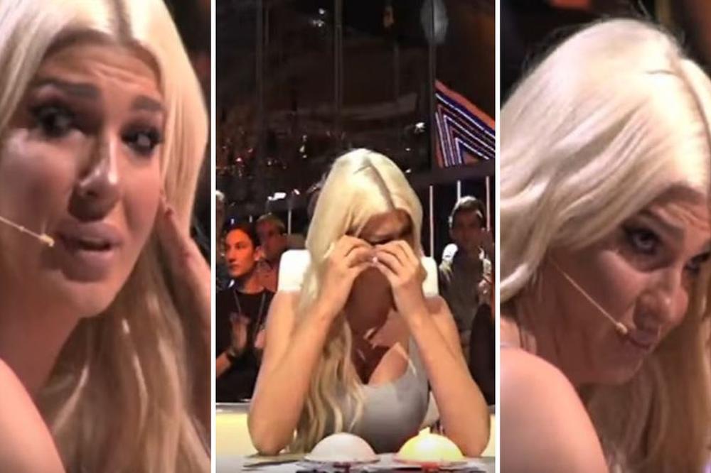 Do sada je psovala, svađala se i kritikovala! A ovako JK iskreno PLAČE KAO KIŠA - prizor koji ćete dugo pamtiti! (VIDEO)