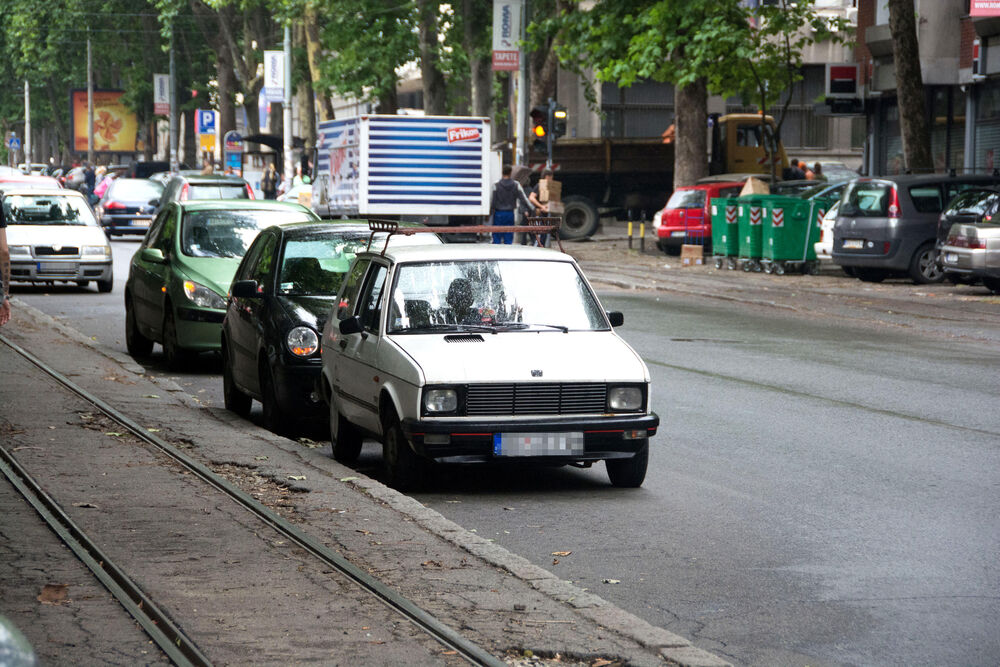 Parkirani automobili