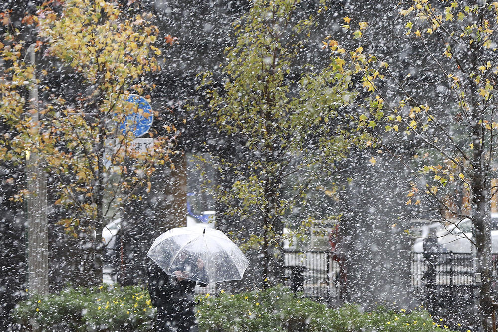 IZNENADIO IH SNEG U NOVEMBRU: Kolaps u Tokiju, prvi put se zabelelo nakon 54 godine!