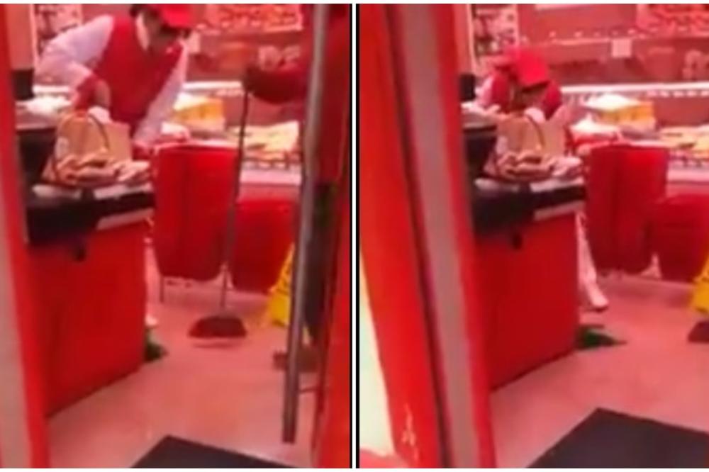 SNIMAK KOJI ĆE VAM ZGADITI DORUČAK, RUČAK I VEČERU: Radnici ubijaju pacova u mesari u SRBIJI! (VIDEO)