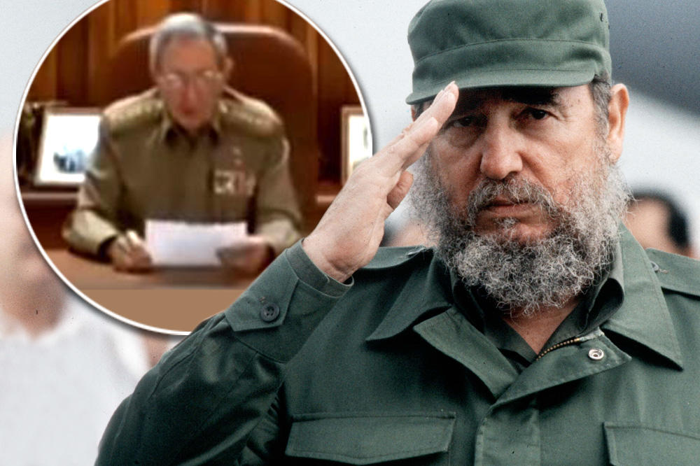 Ovo je trenutak kada je Kuba saznala da je umro Kastro! Fidelov brat saopštio naciji! (VIDEO)