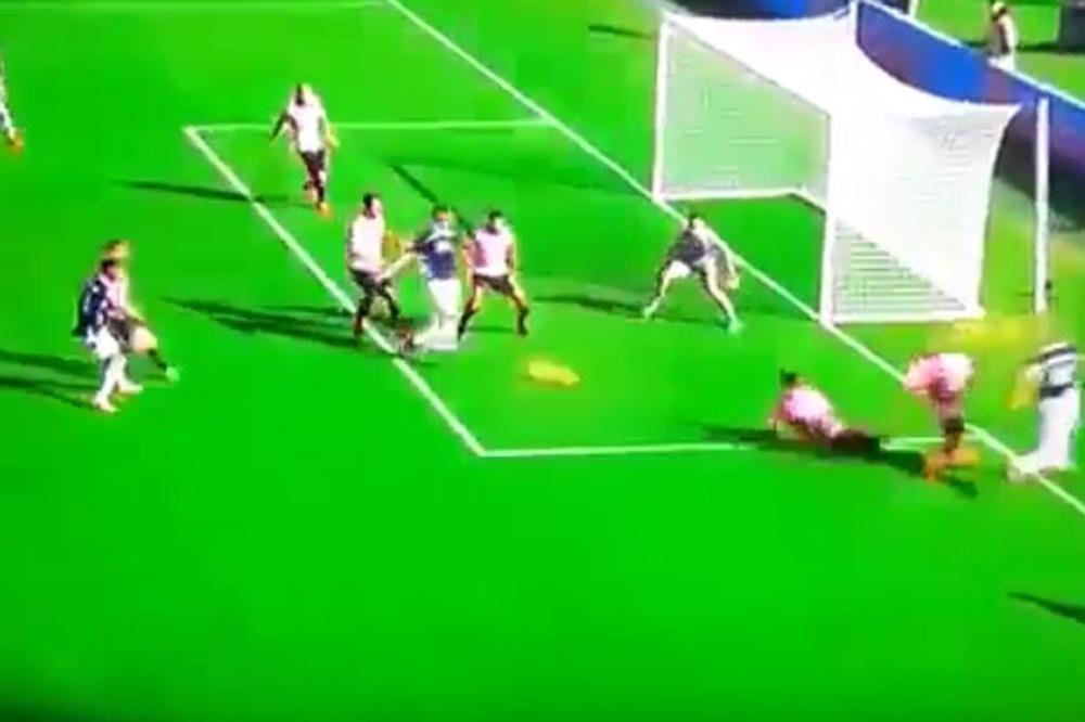 Srbin zavukao loptu kroz noge golmanu u mrežu, a asistirao mu bivši igrač Zvezde! (VIDEO)