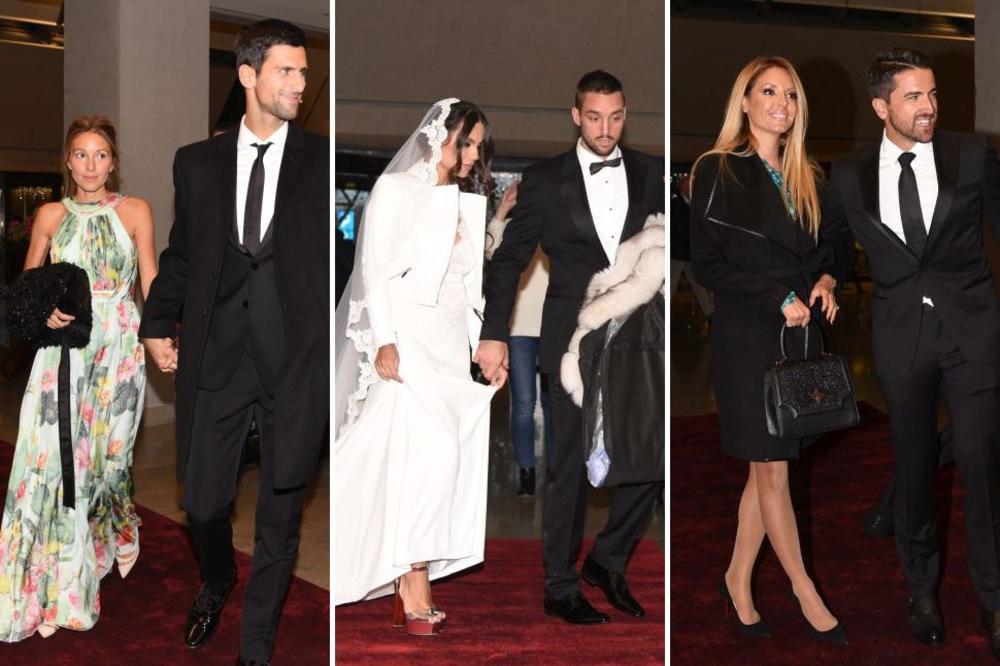 5 poznatih parova koji su blistali kod Troickog: 2 dame stajlingom zasenile Jecu, Bilju i mladu, ali svi su zanemeli kad je došao ON!