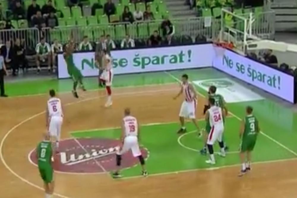 ZVEZDINA NOĆNA MORA: Odavno niko nije isterorisao crveno-bele u ABA ligi kao ovaj košarkaš! (VIDEO)