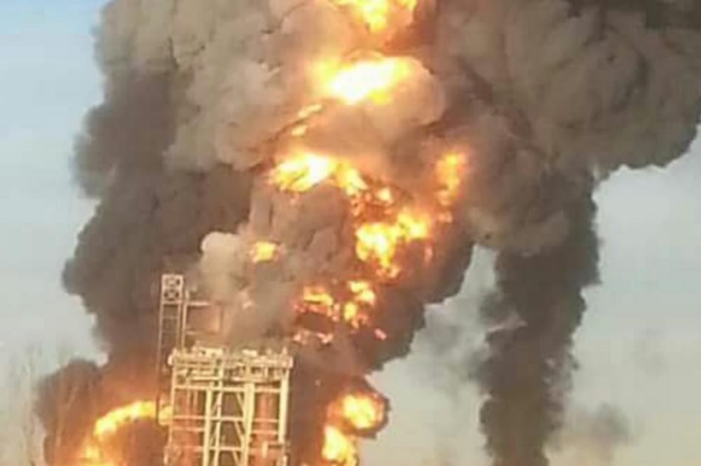 EKSPLOZIJA u ITALIJI! Gori rafinerija nafte, nedaleko od MILANA! (FOTO) (VIDEO)