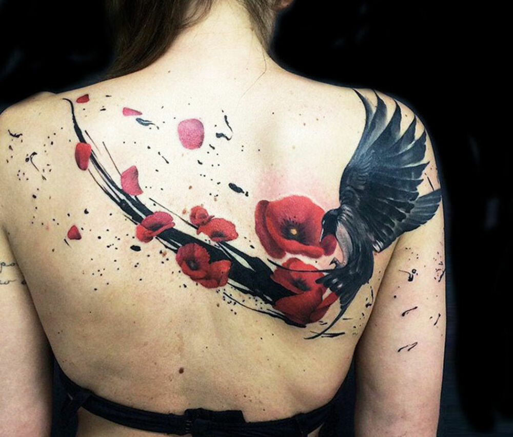 Tetovaže, Ptica