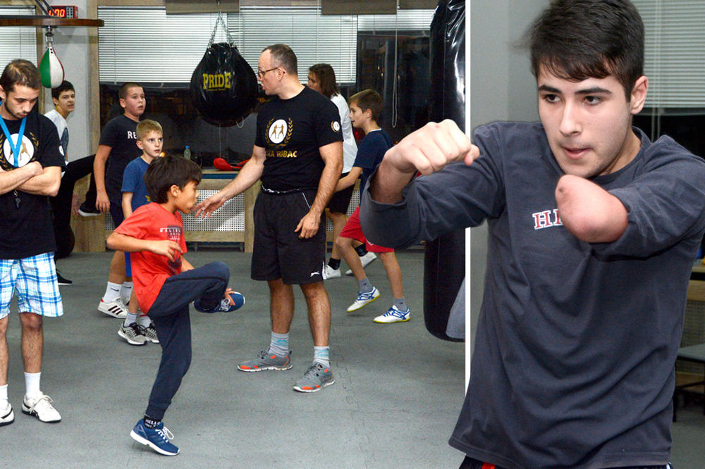 Srbijo, upoznaj budućeg boks šampiona koji lema kao Tajson i bez jedne ruke! (VIDEO)