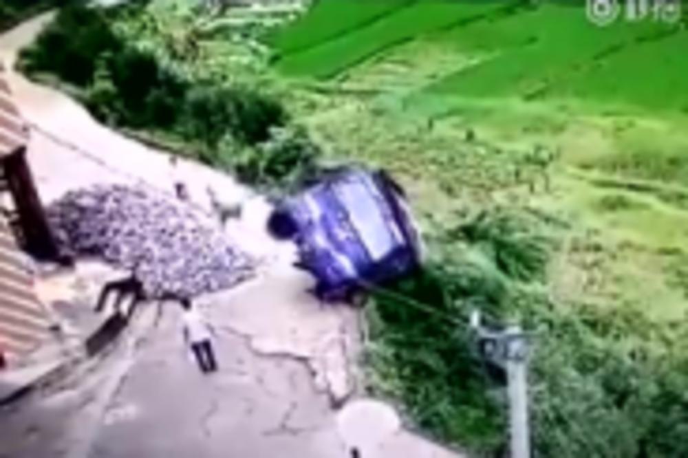 KUNG FU KAMIONDŽIJA: Sudbonosnim skokom spasio život! (VIDEO)