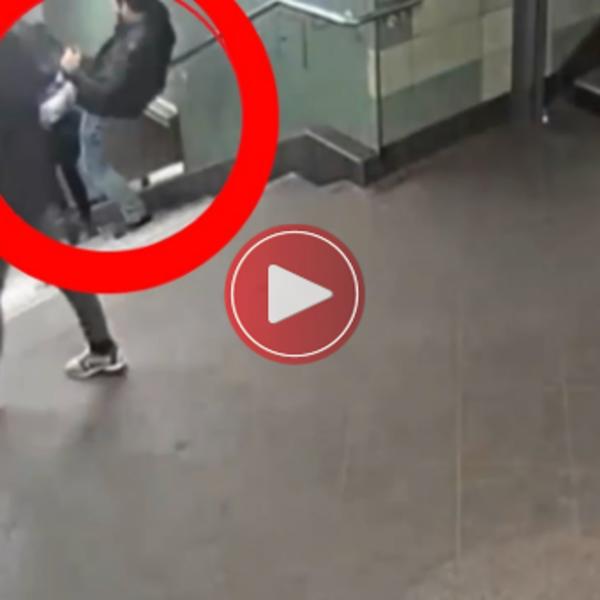 Monstrum šutnuo ženu niz stepenice, A PROLAZNICI... (VIDEO)