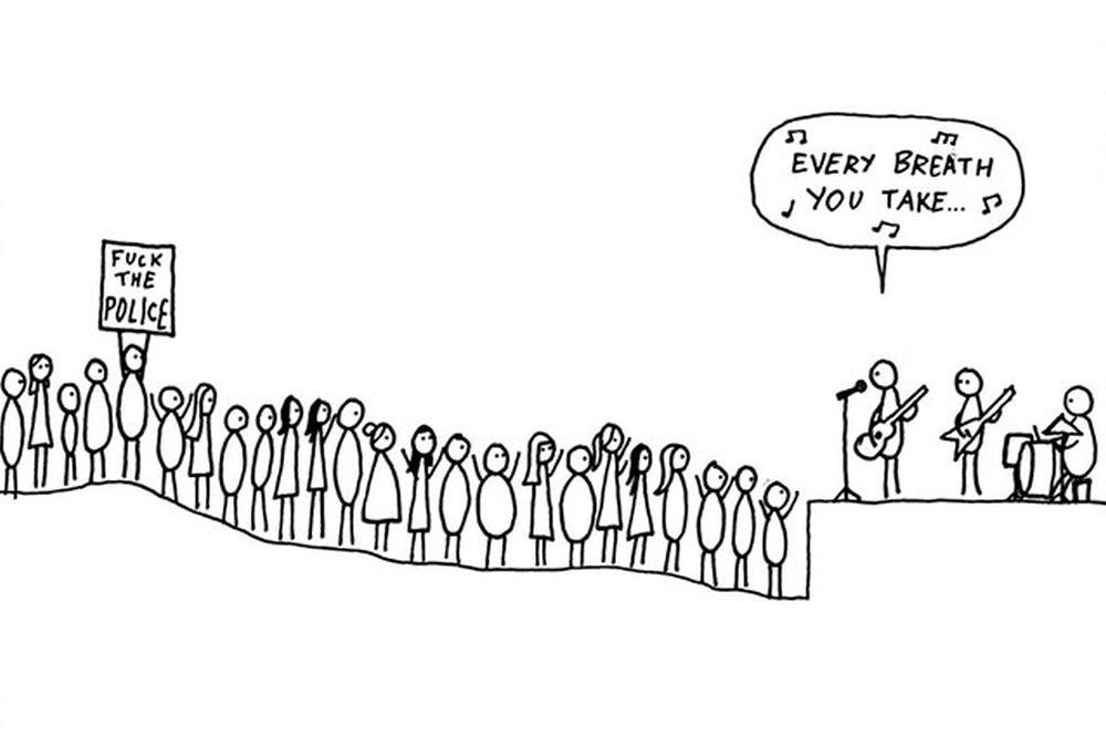 Od naslova poznatih pesama napravio je URNEBESNE KARIKATURE! (FOTO)