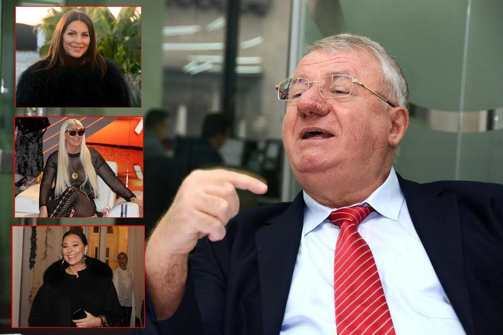 RADIKALNO O PEVAČICAMA Šešelj opasno isprozivao JK, a onda se bacio na Seku i Cecu! I priznao sve o šemi sa Vendi! (FOTO)