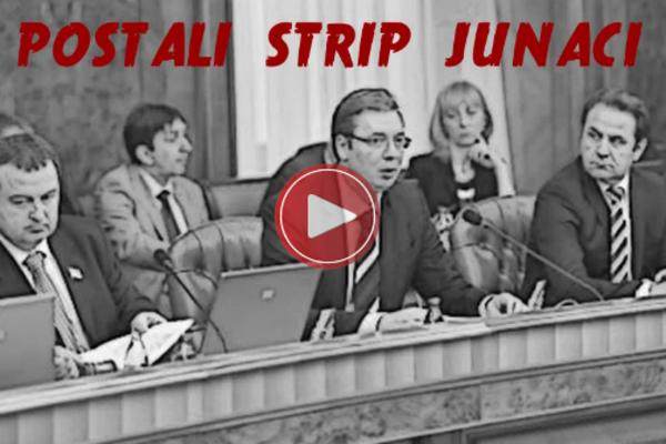 Kad bi naši POLITIČARI postali STRIP JUNACI, izgledali bi OVAKO! (VIDEO)