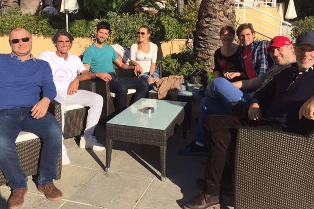 Znate li gde je Đoković odveo čitavu ekipu posle objave da Vajda ostaje trener? (FOTO)